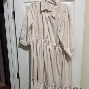 Cream Dress